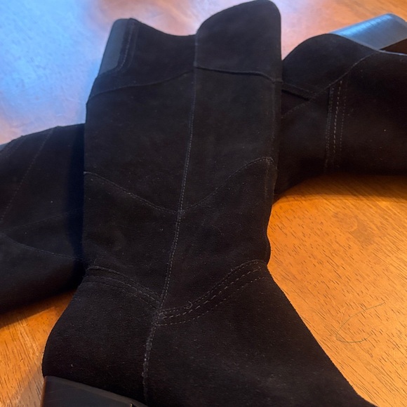 SUEDE🐝CROWN VINTAGE KNEE HIGH BOOT - Picture 6 of 13